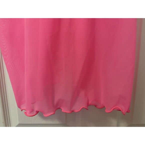 Decree Summer Daze Swim Adjustable Skirt Tie Wrap Full Coverage Electric Pink LG - Picture 15 of 15